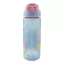 Disney Lilo és Stitch, A csillagkutya Alien 626 műanyag matt szívószálas kulacs 600 ml