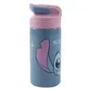 Disney Lilo és Stitch, a csillagkutya Alien 626 alumínium szívószálas kulacs akasztóval 500 ml