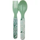 Disney Mickey Nature szendvicsdoboz + evőeszköz szett