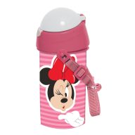   Disney Minnie Wink műanyag szívószálas kulacs akasztóval 500 ml