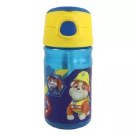   Mancs Őrjárat Rubble műanyag szívószálas kulacs akasztóval 350 ml