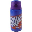 Sonic a sündisznó Get Me alumínium szívószálas kulacs akasztóval 500 ml