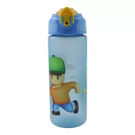 Stumble Guys Hat műanyag matt szívószálas kulacs 600 ml