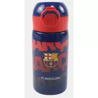 FC Barcelona Barca alumínium szívószálas kulacs 500 ml