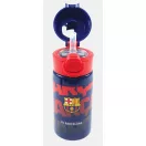 FC Barcelona Barca alumínium szívószálas kulacs 500 ml