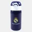 Real Madrid Blue alumínium szívószálas kulacs 500 ml