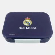   Real Madrid Blue több rekeszes uzsonnás doboz, szendvicsdoboz