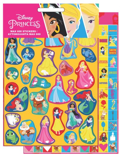 Disney Hercegnők Jointly 600 darabos matrica szett