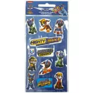 Mancs Őrjárat Knights pufi szivacs matrica szett