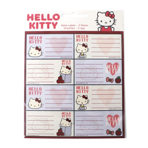Hello Kitty Apple füzetcímke 16 db-os