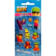 Stumble Guys Blue hologrammos matrica szett