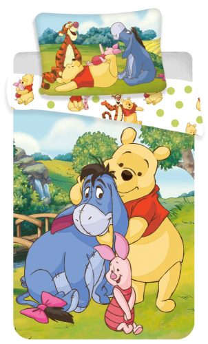 Disney Micimackó Hundred Acre Wood Gyerek ágyneműhuzat 100×135 cm, 40×60 cm