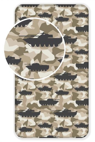 Tank Camouflage gumis lepedő 90x200 cm
