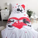 Disney Mickey, Minnie Love ágyneműhuzat 140×200cm, 70×90 cm