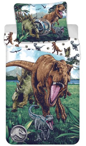 Jurassic World Trio ágyneműhuzat 140x200 cm, 70x90 cm