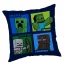Minecraft Mob Callout párna, díszpárna 40 x 40 cm