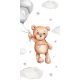 Maci Teddy fürdőlepedő, strand törölköző 70x140cm