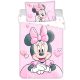 Disney Minnie Powder Pink gyerek ágyneműhuzat 100×135 cm, 40×60 cm