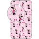 Disney Minnie Pretty in Pink gumis lepedő 90x200 cm