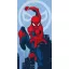 Pókember Jump Hero fürdőlepedő, strand törölköző 70x140cm