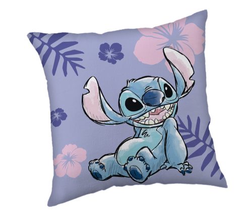 Disney Lilo és Stitch, A csillagkutya Ohana párnahuzat 40x40 cm Velúr