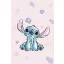 Disney Lilo és Stitch, A csillagkutya Pink mikroflanel takaró 100x150cm