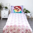 Disney Hercegnők Ariel Pink ágyneműhuzat 140×200cm, 70×90 cm