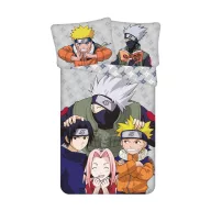 Naruto Grey ágyneműhuzat 140×200cm, 70×90 cm