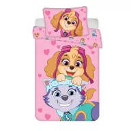   Mancs Őrjárat Girls Friends gyerek, ovis ágyneműhuzat 100×135cm, 40×60 cm