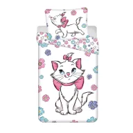 Disney Marie Floral ágyneműhuzat 140×200cm, 70×90 cm