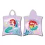 Disney Hercegnők Ariel Pink törölköző poncsó 50x115 cm
