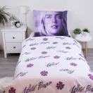 Billie Eilish Wild Flower ágyneműhuzat 140×200cm, 70×90 cm