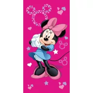   Disney Minnie Pink Star fürdőlepedő, strand törölköző 70x140cm