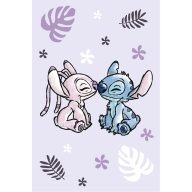   Disney Lilo és Stitch, A csillagkutya Purple polár takaró 100x150cm