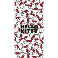   Hello Kitty Red Bows fürdőlepedő, strand törölköző 70x140cm