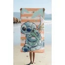 Disney Lilo és Stitch, A csillagkutya Tropical Hugs fürdőlepedő, strand törölköző 70x140cm