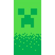   Minecraft Digital Creeper fürdőlepedő, strand törölköző 70x140cm