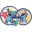 Disney Lilo és Stitch, A csillagkutya Palm csúszásmentes étkészlet, micro műanyag szett