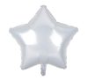 Fehér csillag White Star fólia lufi 44 cm