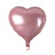 Light Pink Heart, Rózsaszín szív fólia lufi 37 cm