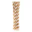 Rose Gold papír szívószál 24 db-os