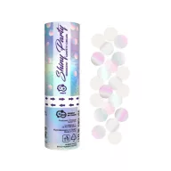 Színes Shiny Party konfetti kilövő 15 cm
