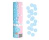 Boy or Girl konfetti kilövő 15 cm kék konfettivel