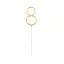 Arany Gold 8-as csillagszóró 17 cm