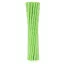 Zöld Lime Green Chevron papír szívószál 12 db-os