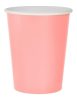 Rózsaszín Solid Light Pink papír pohár 14 db-os 270 ml