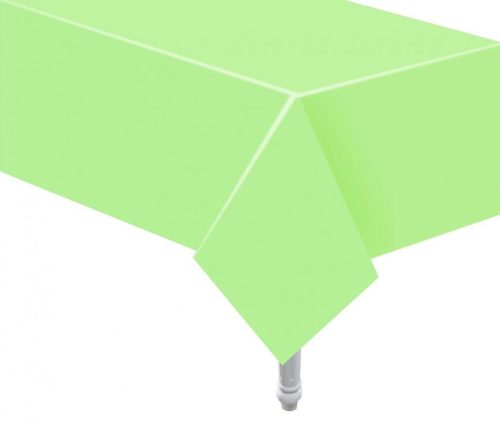 Zöld Light Green papír asztalterítő 132x183 cm