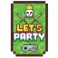 Játék Game On party meghívó 6 db-os