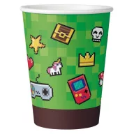 Játék Game On Green papír pohár 6 db-os 200 ml