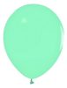 Zöld Pastel Mint Green léggömb, lufi 10 db-os 12 inch (30 cm)